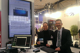 Vorschaufoto zu dem Artikel: Vorstellung der BuergerDVD auf der CeBIT 2014