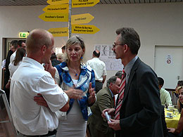 Foto vom Unternehmerabend im TIZ Ansbach 2010