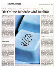 Vorschaufoto zu dem Artikel: Die Online-Behörde wird Realität